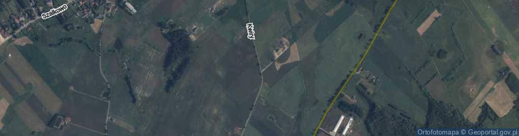 Zdjęcie satelitarne Kwiry ul.